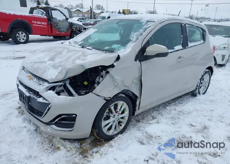 2021 Chevrolet Spark Fwd 1Lt Automatic z USA, uszkodzony, nr VIN KL8CD6SA2MC731147